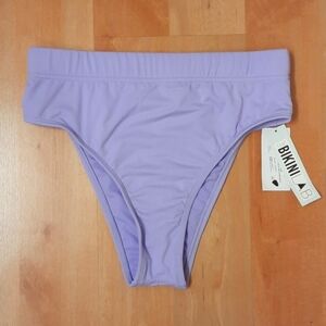 The Bikini Lab Lavender High Waist Bikini Bottoms